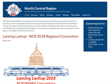 Tablet Screenshot of ncr-nmra.org
